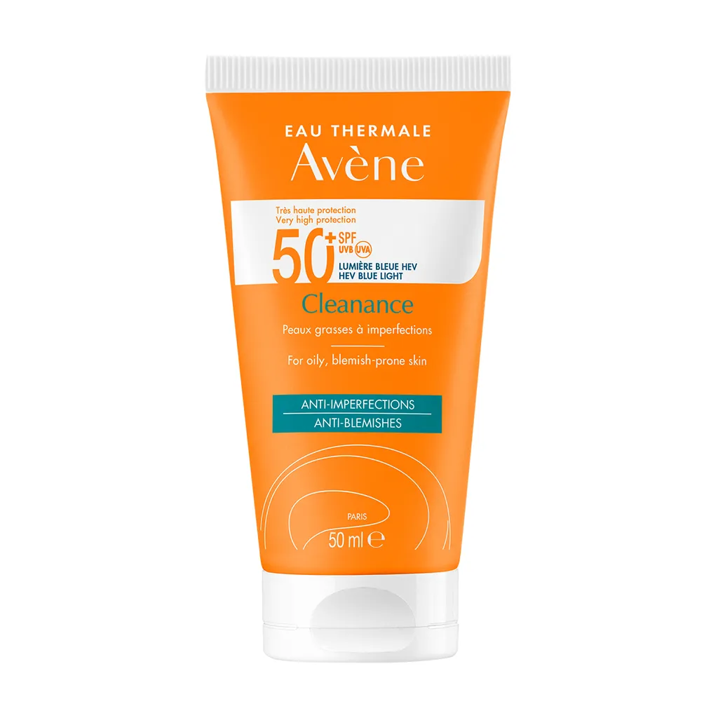 Avene Cleanance солнцезащитный флюид SPF50+, 50 мл, 1 шт.