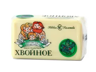 Невская Косметика Мыло туалетное Хвойное, 140 г, 1 шт.