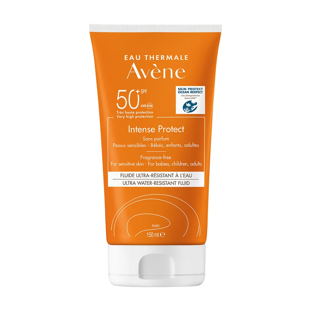 Avene Intense Protect Флюид ультра-водостойкий солнцезащитный, SPF50, 150 мл, 1 шт.