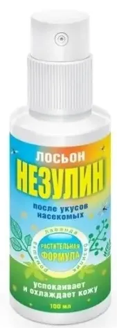 Незулин, лосьон, после укусов насекомых, 100 мл, 1 шт.