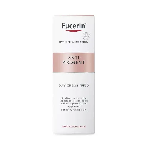 Eucerin Anti-Pigment крем против пигментации, дневной, крем для лица, SPF30, 50 мл, 1 шт.