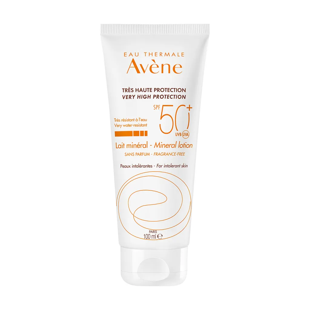 Avene солнцезащитное молочко с минеральным экраном SPF50+, молочко, 100 мл, 1 шт.