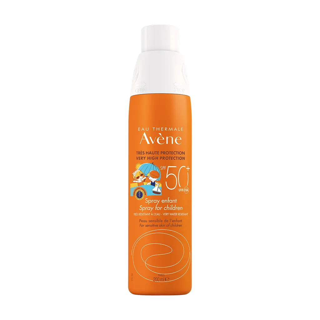 Avene солнцезащитный детский спрей SPF50+, спрей, 200 мл, 1 шт.