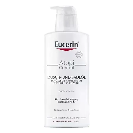 Eucerin Atopi Control Масло очищающее для душа, масло для душа, для атопичной кожи, 400 мл, 1 шт.