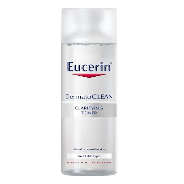 Eucerin DermatoClean Тоник освежающий, тоник для лица, очищающий, 200 мл, 1 шт.