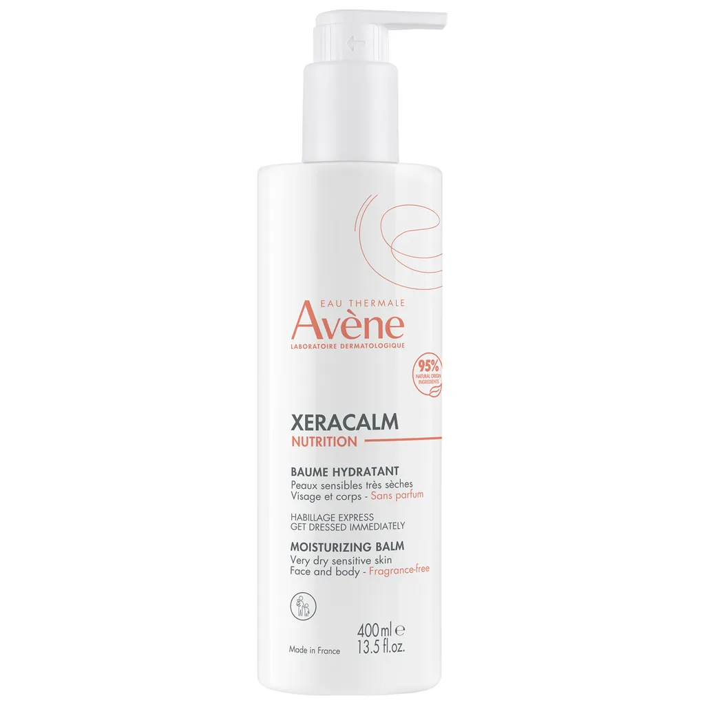 Avene XeraCalm Nutrition Бальзам питательный легкий, бальзам, для очень сухой, чувствительной кожи лица и тела, 400 мл, 1 шт.