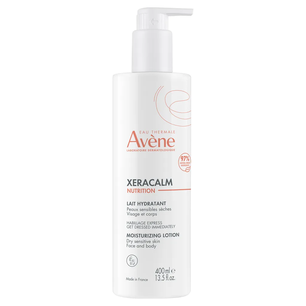 Avene XeraCalm Nutrition Молочко питательное легкое, молочко, для сухой, чувствительной кожи лица и тела, 400 мл, 1 шт.