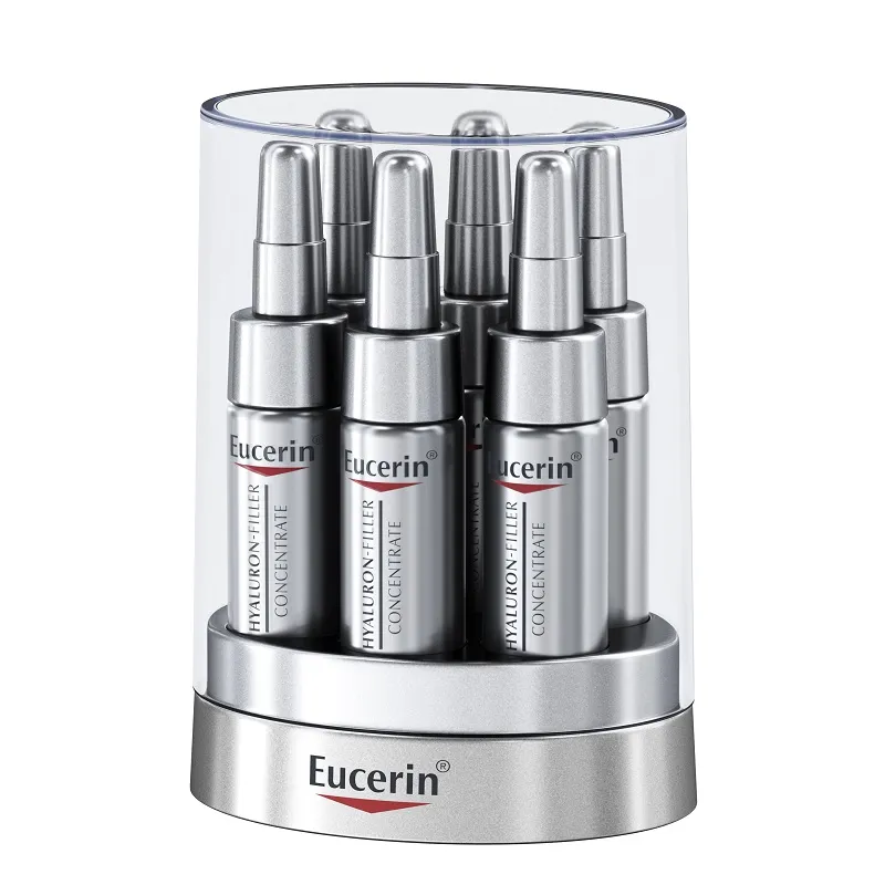 Eucerin Hyaluron-Filler Сыворотка-концентрат, сыворотка, для всех типов кожи, 5 мл, 6 шт.