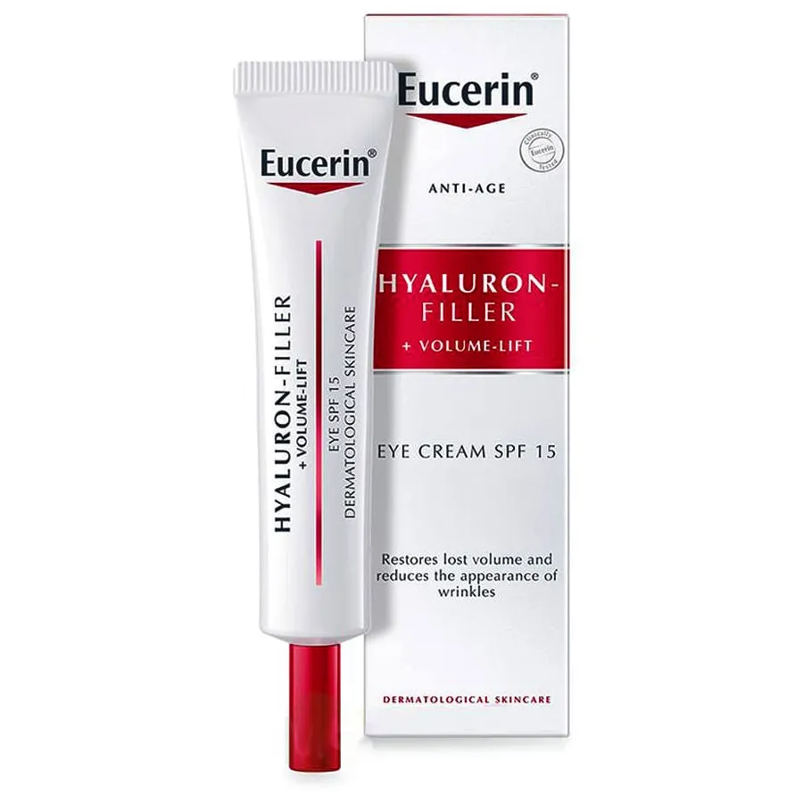 Eucerin Hyaluron-Filler + Volume-Lift крем для кожи вокруг глаз, крем для области вокруг глаз, 15 мл, 1 шт.