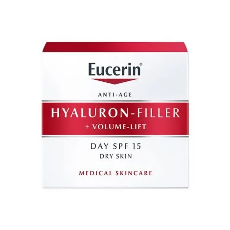 Eucerin Hyaluron-Filler Volume-lift крем дневной spf 15, крем для лица, для сухой кожи, 50 мл, 1 шт.