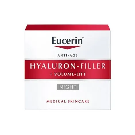 Eucerin Hyaluron-Filler Volume lift крем ночной, крем для лица, 50 мл, 1 шт.