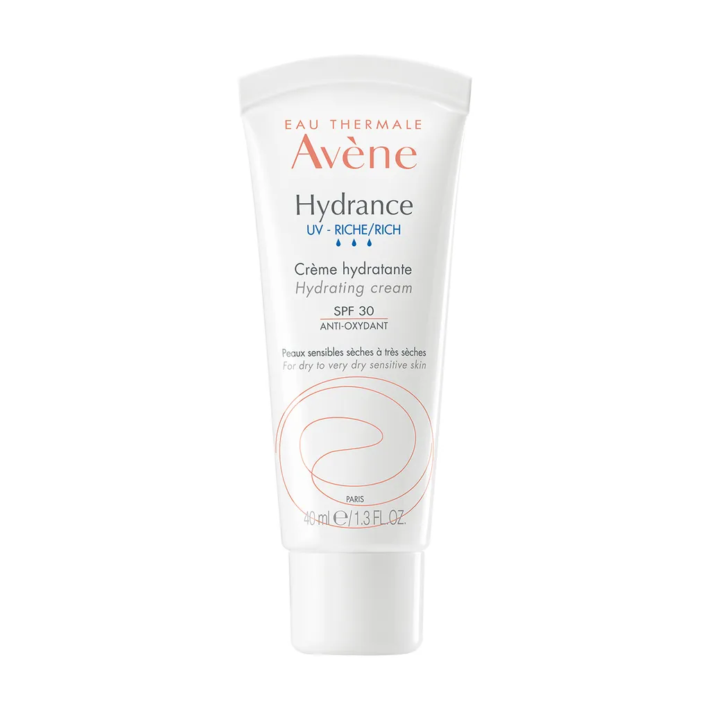 Avene Hydrance UV Riche крем увлажняющий для сухой кожи SPF30, крем для лица, 40 мл, 1 шт.