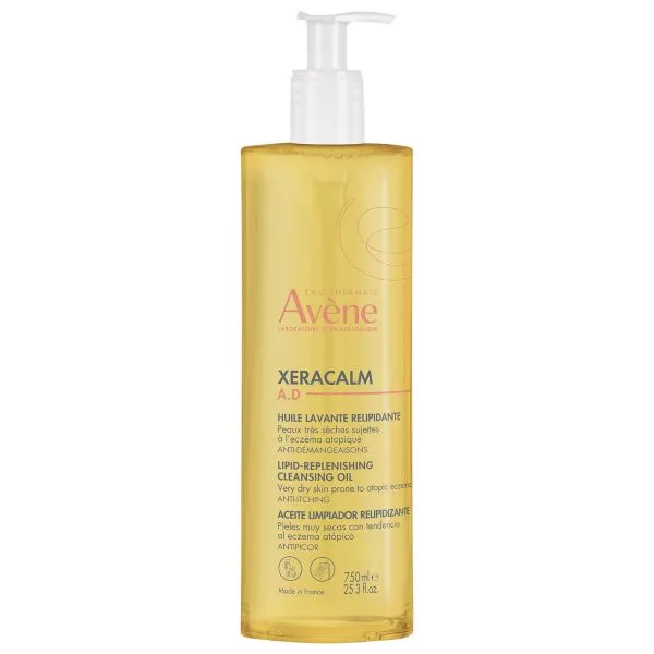 Avene XeraCalm A.D масло липидовосполняющее очищающее, масло, 750 мл, 1 шт.