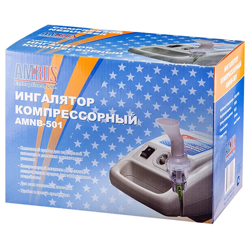 Ингалятор компрессорный AMNB-501, 1 шт.