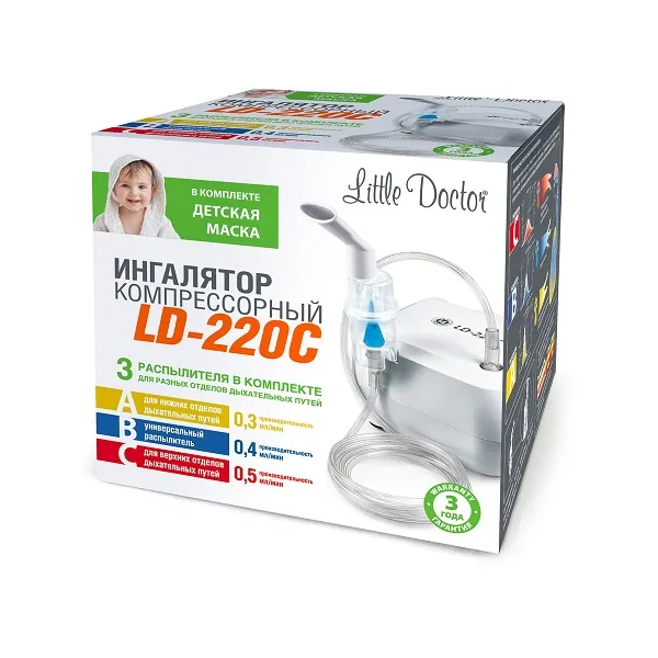 Ингалятор компрессорный Little Doctor LD-220C, 1 шт.