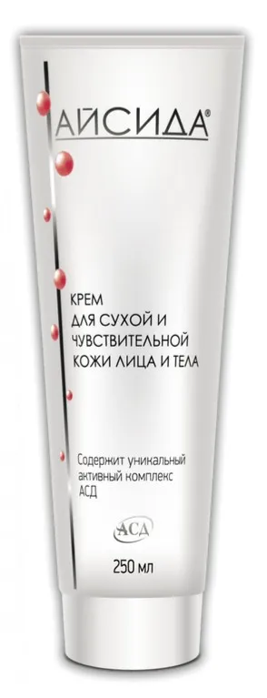 Айсида Крем для сухой и чувствительной кожи лица и тела, крем, 250 мл, 1 шт.