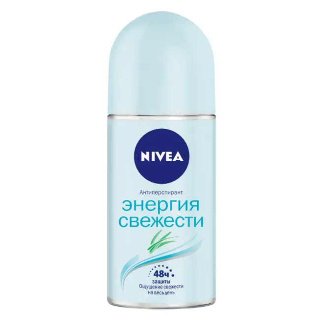 Nivea Антиперспирант шариковый Энергия свежести, 50 мл, 1 шт.