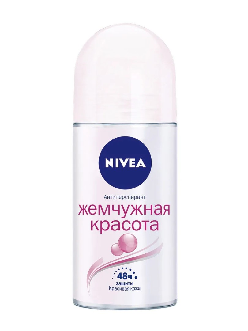 Nivea Антиперспирант шариковый Жемчужная красота, 50 мл, 1 шт.