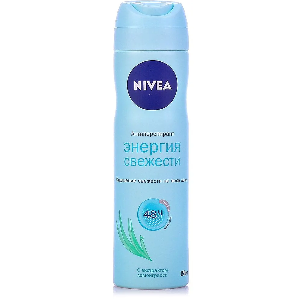 Nivea Антиперспирант спрей Энергия свежести, спрей, 150 мл, 1 шт.