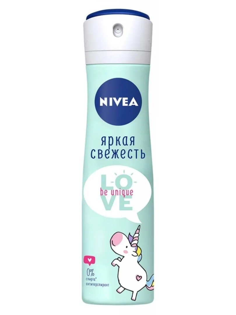 Nivea Антиперспирант спрей Яркая свежесть, спрей, 150 мл, 1 шт.