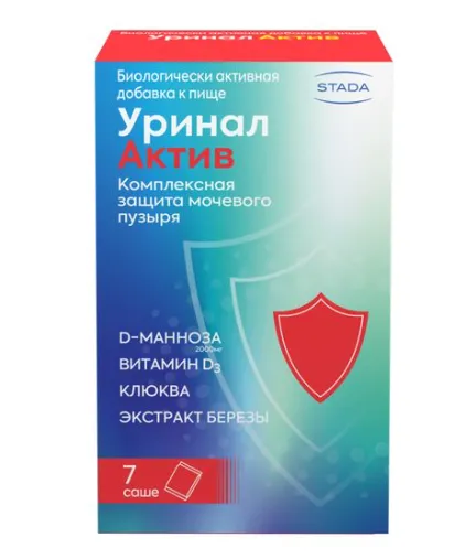 Уринал Актив, порошок для приема внутрь, 4.5 г, 7 шт.