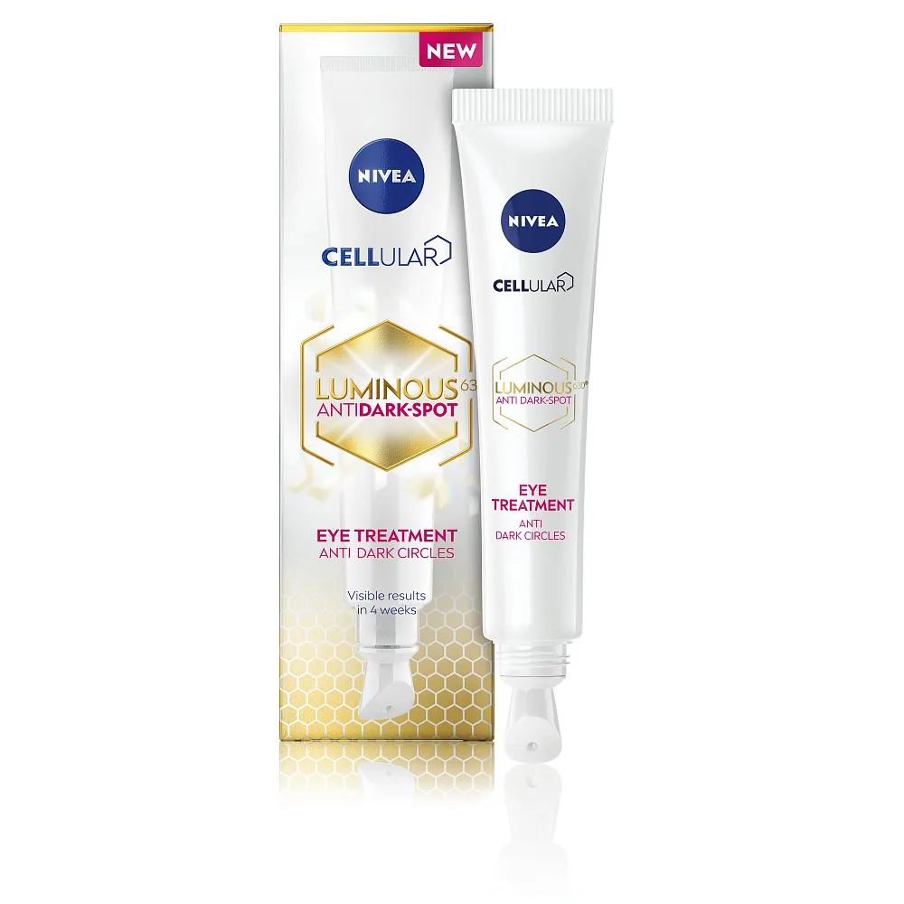 Nivea Luminous630 Крем для кожи вокруг глаз против темных кругов, крем для области вокруг глаз, 15 мл, 1 шт.