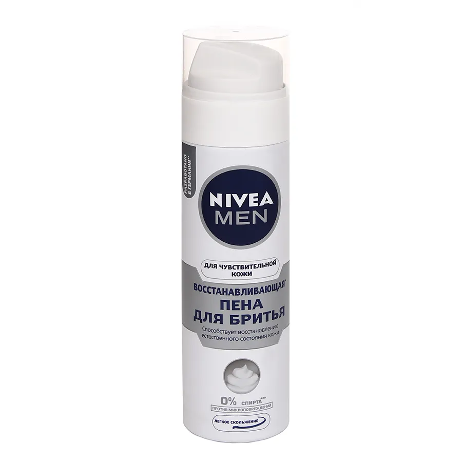 Nivea Men Гель для бритья восстанавливающий, гель, 200 мл, 1 шт.