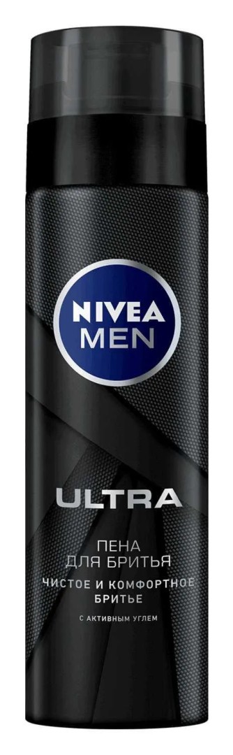 Nivea Men Ultra Пена для бритья, 200 мл, 1 шт.