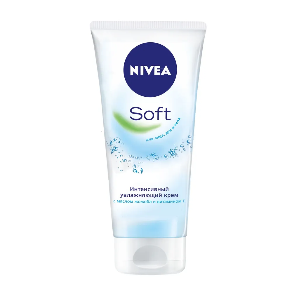 Nivea Soft Крем интенсивный увлажняющий, крем для лица, 75 мл, 1 шт.