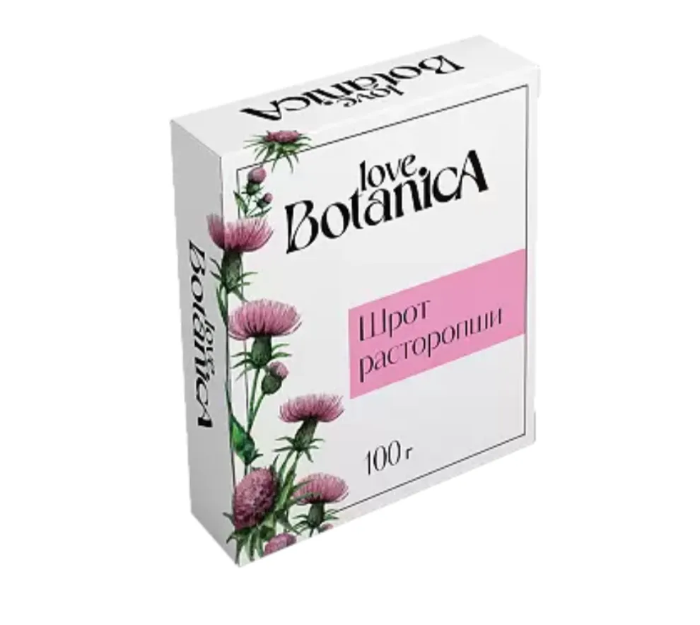 Love Botanica Шрот расторопши, 100 г, 1 шт.