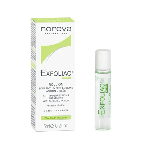 Noreva Exfoliac Карандаш роликовый локального действия, карандаш, 5 мл, 1 шт.