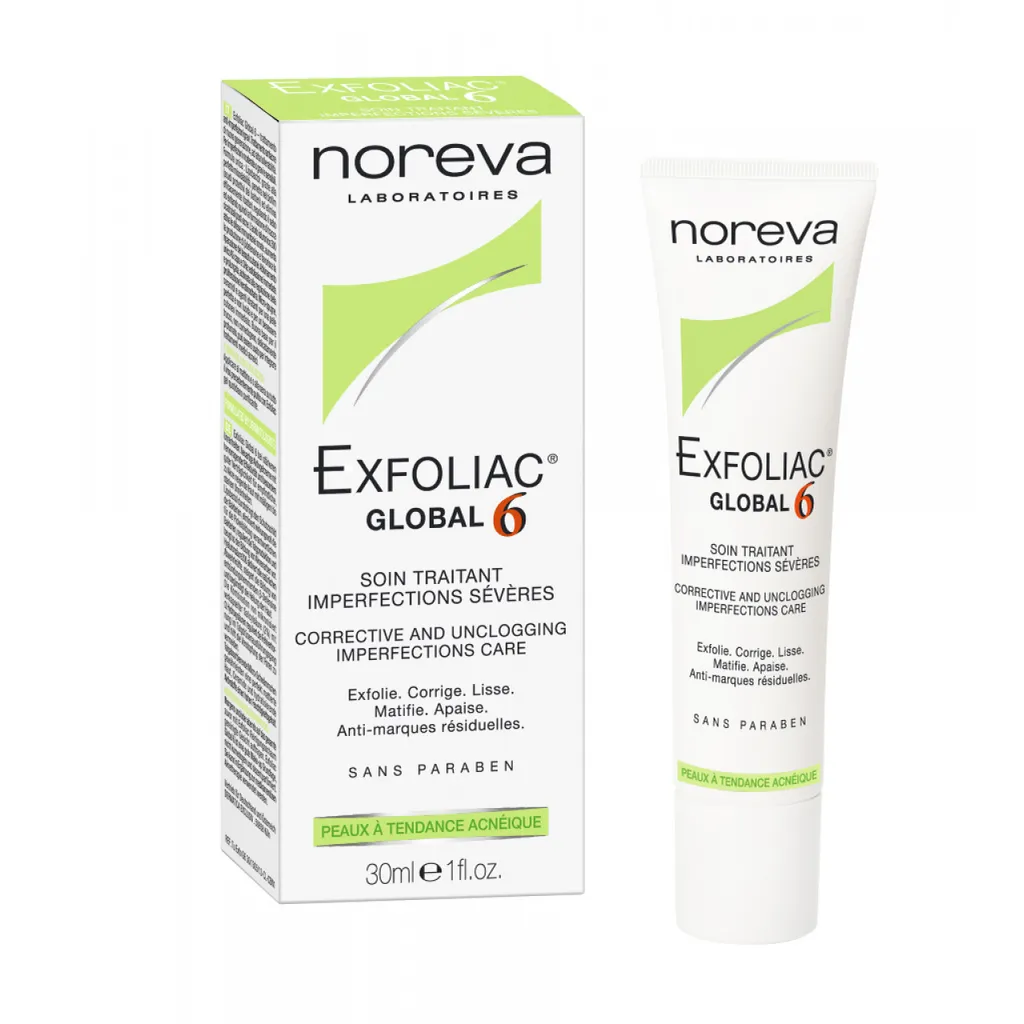 Noreva Exfoliac Global 6 Крем, крем для лица, 30 мл, 1 шт.