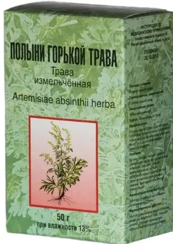 Полыни горькой трава, трава измельченная, 50 г, 1 шт., Фито-Бот