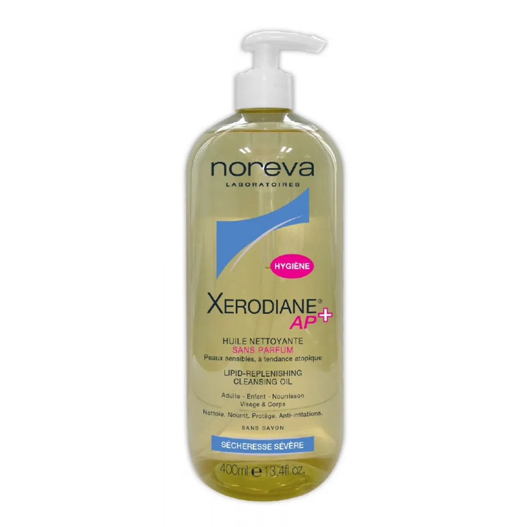 Noreva Xerodiane AP+ Очищающее липидовосстанавливающее масло, масло, 400 мл, 1 шт.