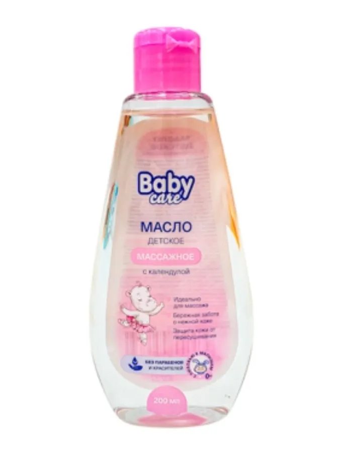 Baby Care Масло детское 0+мес, масло, с календулой, 200 мл, 1 шт.