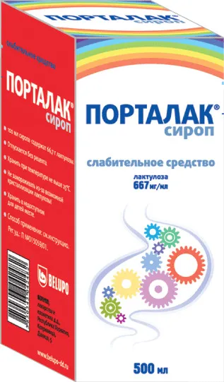 Порталак, 66.7%, сироп, 500 мл, 1 шт.