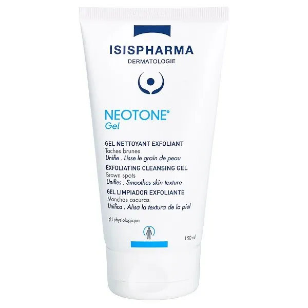 Isispharma Neotone Гель для лица очищающий отшелушивающий, гель для лица, от пигментных пятен, 150 мл, 1 шт.