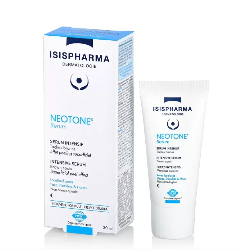 Isispharma Neotone Serum Сыворотка интенсивного действия, сыворотка, от пигментных пятен, 30 мл, 1 шт.