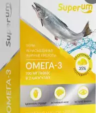 Superum Омега-3 35 %, капсулы, 30 шт.