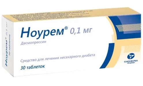 Ноурем, 0.1 мг, таблетки, 30 шт.