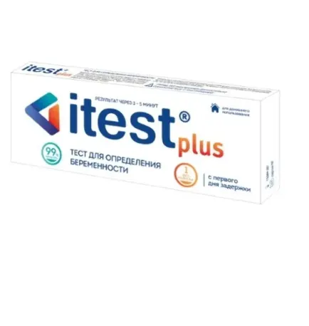 Itest plus Тест на беременность, 1 шт.