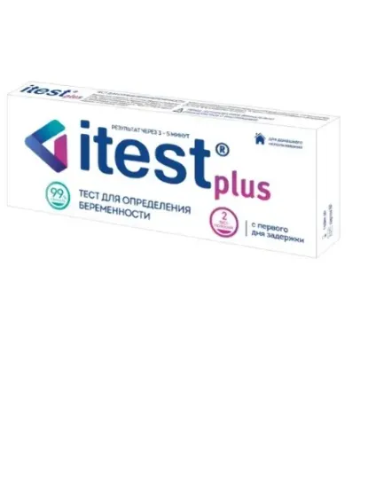 Itest plus Тест на беременность, 2 шт.