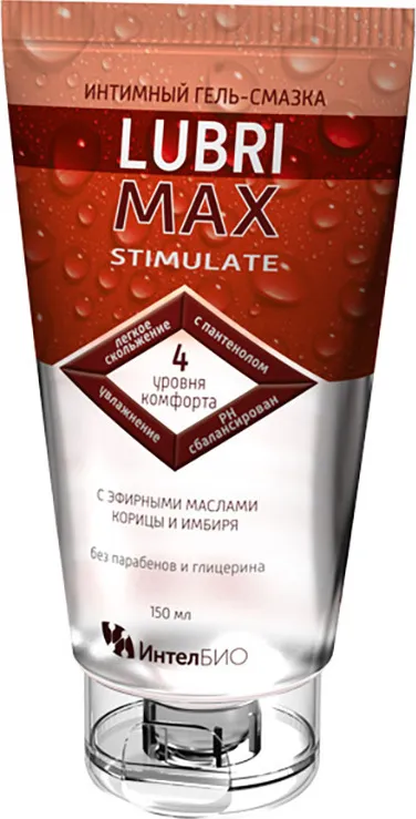 Lubrimax Stimulate интимный гель-смазка, 150 мл, 1 шт.