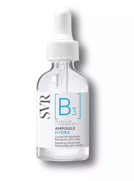 SVR Ampoule B3 Hydra Serum Сыворотка для лица с вит B3, сыворотка, концентрированное, 30 мл, 1 шт.