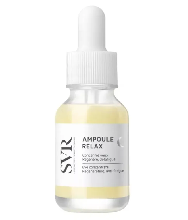 SVR Ampoule Relax Сыворотка для контура глаз восстанавливающая, сыворотка, для чувствительной кожи, 15 мл, 1 шт.