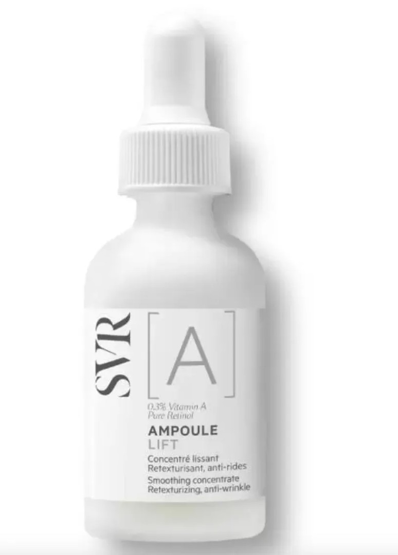 SVR Ampoule Сыворотка для лица с витамином А, сыворотка, лифтинг-эффект, 30 мл, 1 шт.