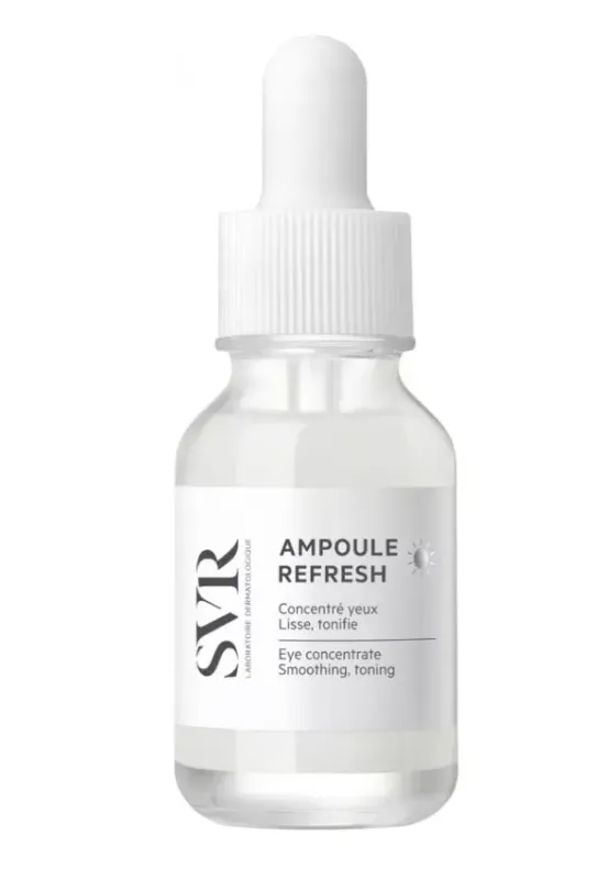 SVR Refresh Ampoule Сыворотка разглаживающая, сыворотка, тонизирующая для контура глаз, 15 мл, 1 шт.