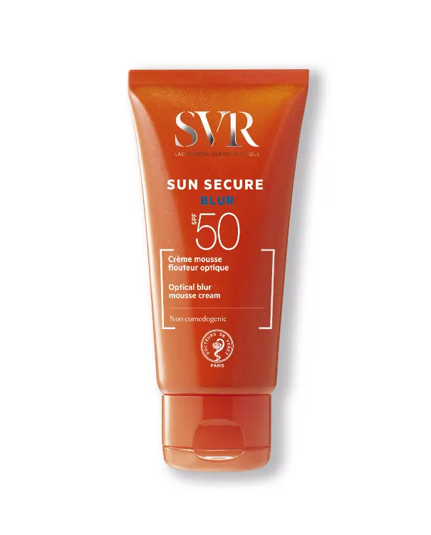 SVR Sun Secure Безопасное солнце Крем-мусс с эффектом фотошопа, SPF50, 50 мл, 1 шт.