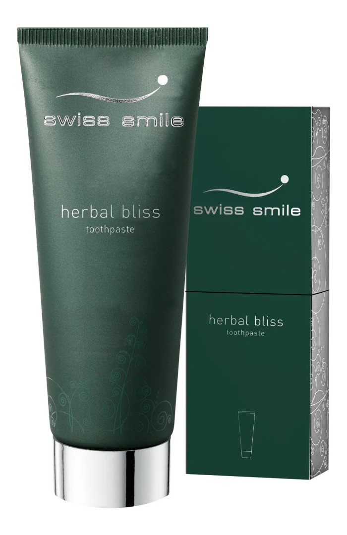 Swiss Smile Зубная паста витаминно-травяная, паста зубная, 75 мл, 1 шт.