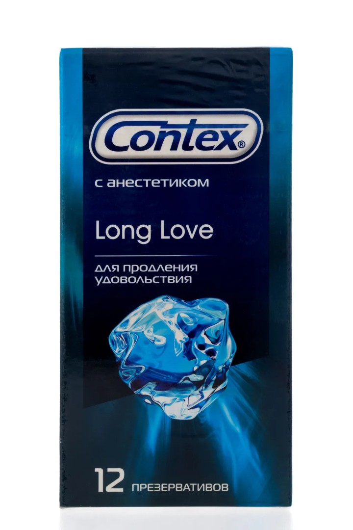 Презервативы Contex Long Love, презерватив, 12 шт.